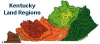 Kentucky Physiography Map