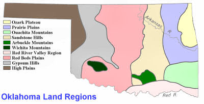 Oklahoma Land Regions