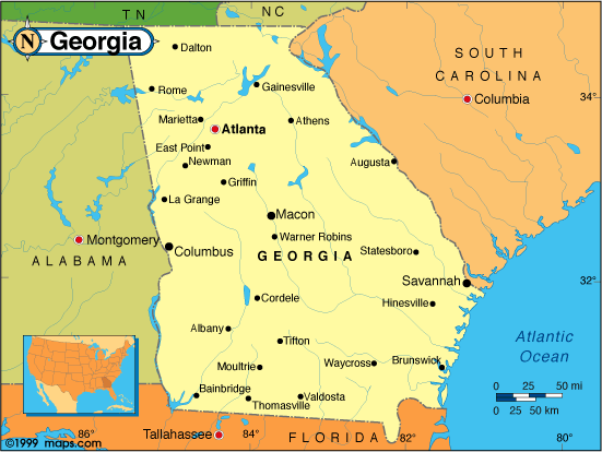 Cities In Georgia