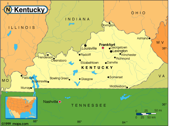 kentucky map figure