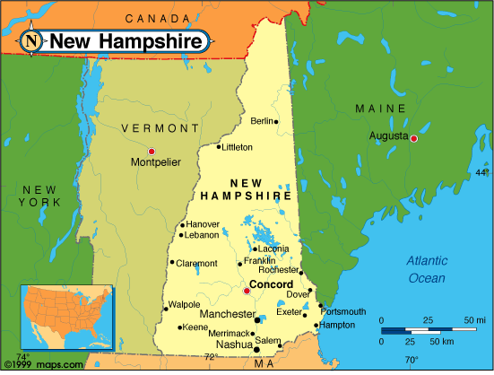 Maps Of Nh