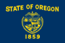 Oregon flag graphic