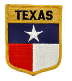 Texas State Embroidered Patch