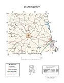 Alabama county map