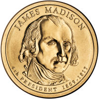 James Madison Presidention Dollar