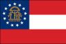 Georgia flag graphic
