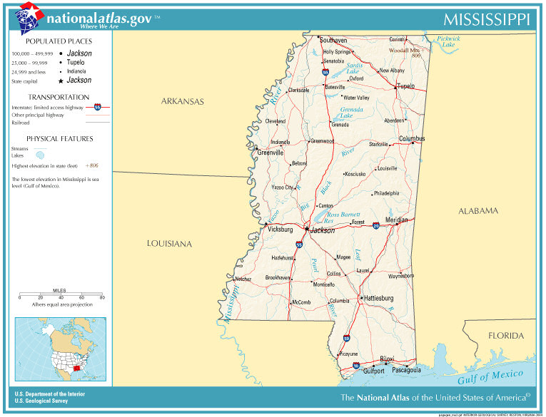 Mississippi State History Information Links Symbols Capital Constitution Flags Maps Song