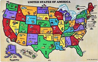 Puzzibilities L4 United States of America Map