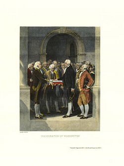 Inauguration of George Washington