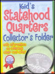 Kid's Statehood Quarters Collectors Folder