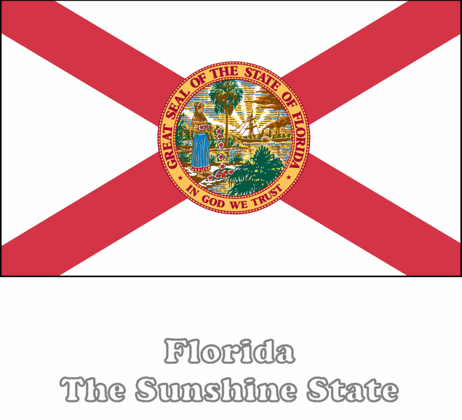 Florida Flag Printable Printable World Holiday