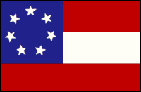 First National Flag - Stars and Bars