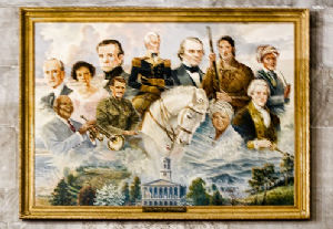 Tennessee state bicentennial portrait