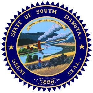 The Seal of the State of South Dakota